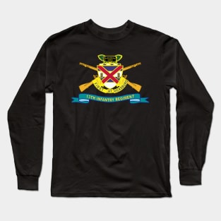 13th Infantry Regiment - DUI w Br - Ribbon X 300 Long Sleeve T-Shirt